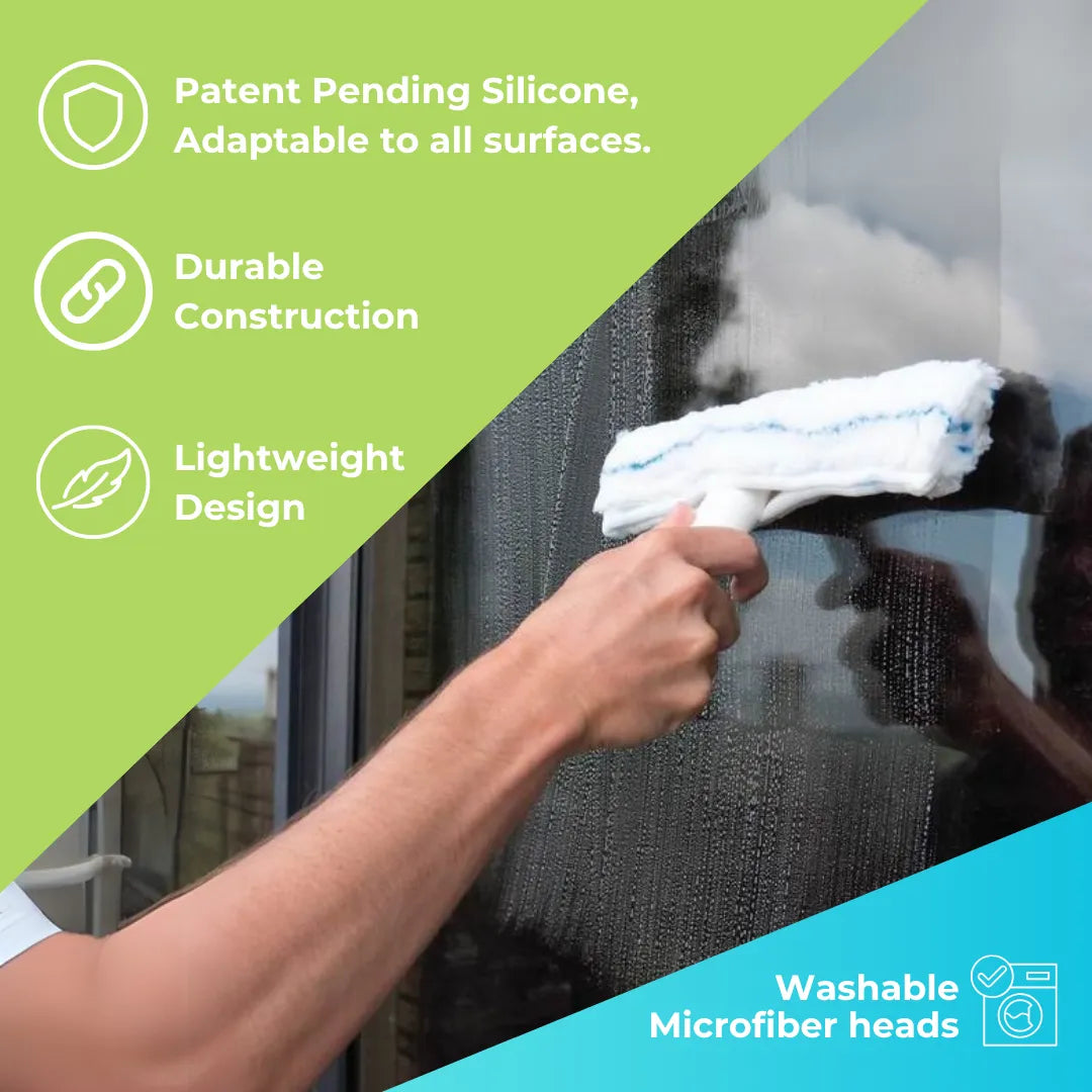 AquaClean™ – Recyclable Silicone Window Squeegee Kit