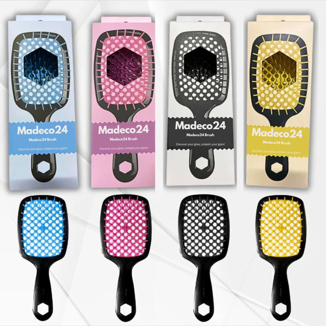 Madeco24 Brush - Detangling Brush for Curly Hair