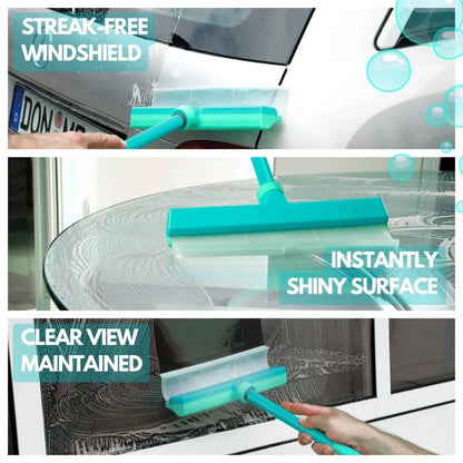 AquaBLADE™  – Recyclable Silicone Window Squeegee Kit 4 IN 1 PACK