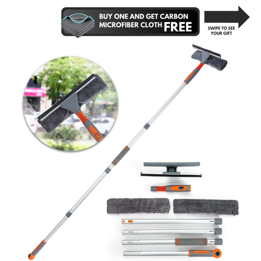 WindowGenie – Extendable Window Cleaning Kit | Buy 1 Get 1 Free Gift