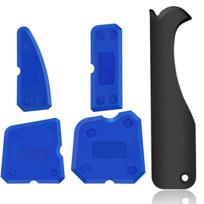 4Pcs Caulking Tool Kit Silicone Joint Sealant Spreader Spatula
