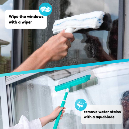 AquaBLADE™ – Recyclable Silicone Window Squeegee Kit