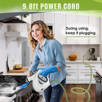 ErazerPro™ - Handheld Pressurized Steam Cleaner with 12 Accessories