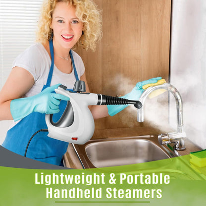 ErazerPro™ - Handheld Pressurized Steam Cleaner with 12 Accessories