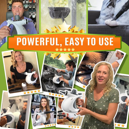 ErazerPro™ - Handheld Pressurized Steam Cleaner with 12 Accessories
