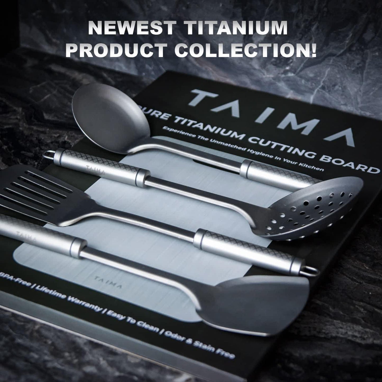 Taima™ - Pure Titanium Spatula