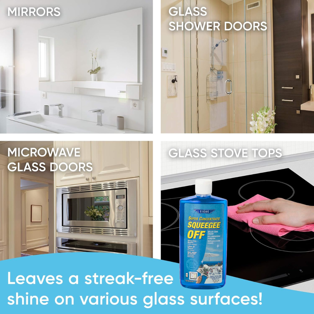 AquaBLADE™  – Recyclable Silicone Window Squeegee Kit 4 IN 1 PACK